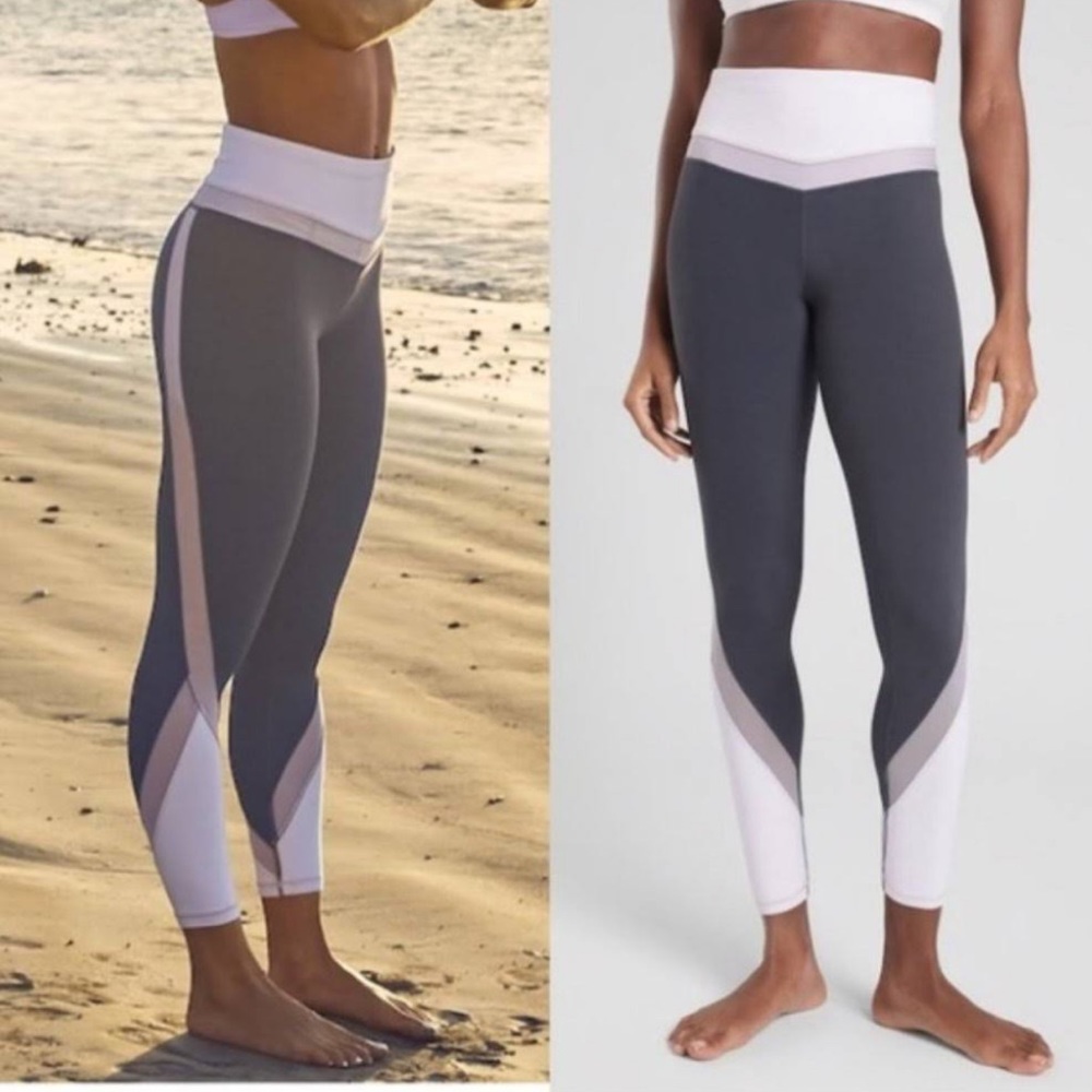 Athleta Elevation Colorblock Leggings